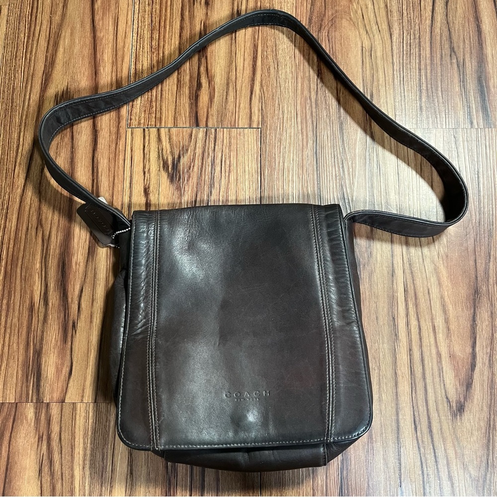 Vintage Coach Lexington Flap Crossbody Bag